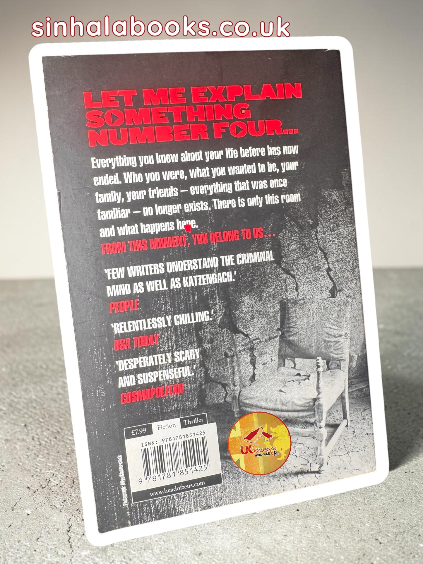 What Comes Next by John Katzenbach| Used